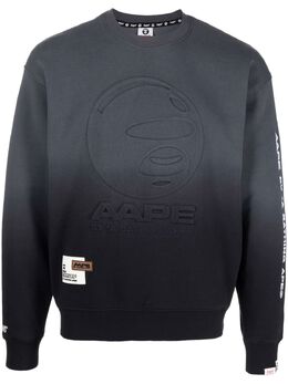 AAPE BY *A BATHING APE®: Тёмный свитшот 