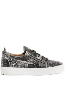 Giuseppe Zanotti: Чёрные кроссовки 