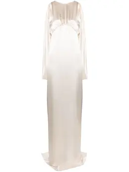 Saint Laurent: Шёлковый плащ 