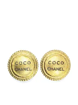 Chanel Pre-Owned: Серьги 