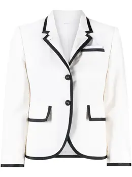 Thom Browne: Белый жакет 