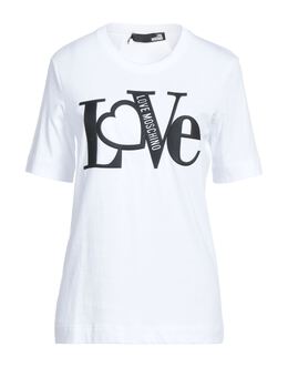 LOVE MOSCHINO: Однотонная футболка 