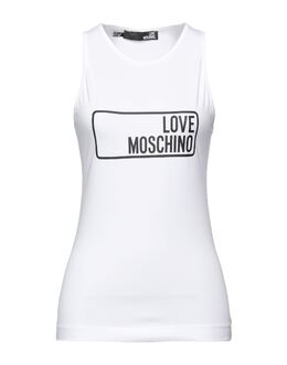 LOVE MOSCHINO: Топ с воротником 