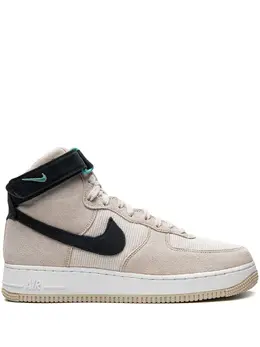 Nike: Светлые кроссовки  Air Force 1 High