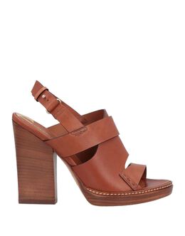 TRUSSARDI: Однотонные сандалии 