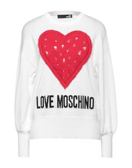 LOVE MOSCHINO: Трикотажный свитер 