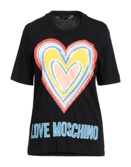 LOVE MOSCHINO: Футболка с блёстками 