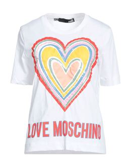 LOVE MOSCHINO: Футболка с блёстками 