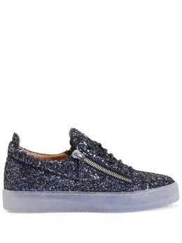 Giuseppe Zanotti: Синие кроссовки 