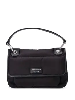 Emporio Armani: Чёрная сумка-шоппер 