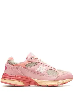 New Balance: Светлые кроссовки 