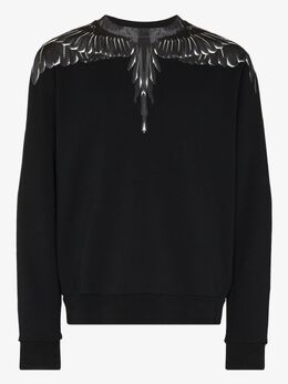 Marcelo Burlon - Wings Sweatshirt cmba009c99fle001-1010