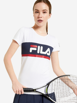 FILA: Белая футболка