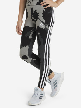 adidas: Серые легинсы Stripes