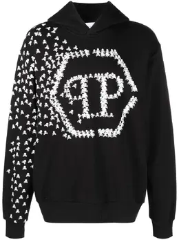 Philipp Plein: Хлопковая толстовка  Skull