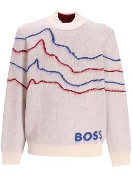 BOSS: Трикотажный свитер 