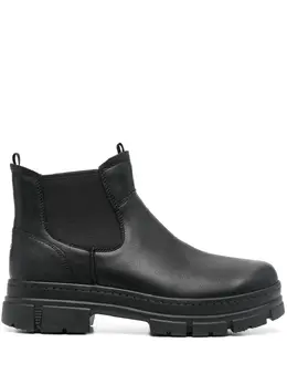 UGG: Чёрные ботинки 