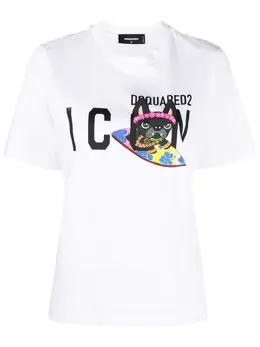 Dsquared2: Футболка с принтом 