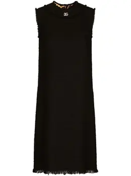 Dolce & Gabbana: Твидовое платье  DG