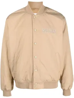 Moschino: Бежевая куртка 