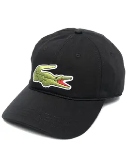 Lacoste: Чёрная кепка 