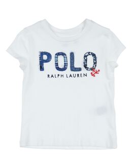 RALPH LAUREN: Футболка с воротником 