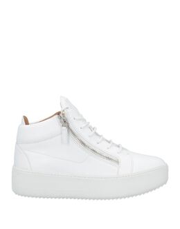 GIUSEPPE ZANOTTI: Белые кроссовки 