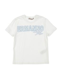 ERMANNO SCERVINO JUNIOR: Футболка с воротником 