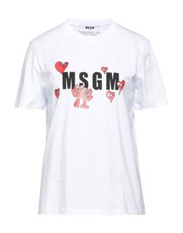 MSGM: Футболка с принтом 