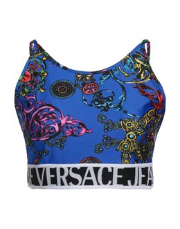 VERSACE JEANS COUTURE: Многоцветный топ 