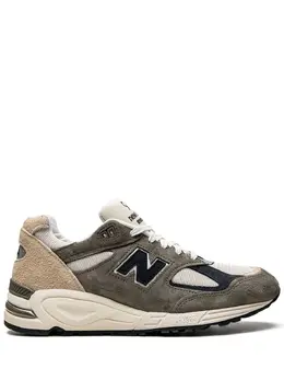 New Balance: Тёмные кроссовки 