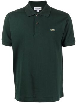 Lacoste: Зелёное поло 