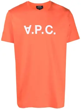 A.P.C.: Футболка с принтом 