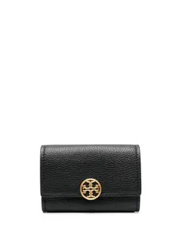 Tory Burch: Чёрный кошелёк  Mini Miller