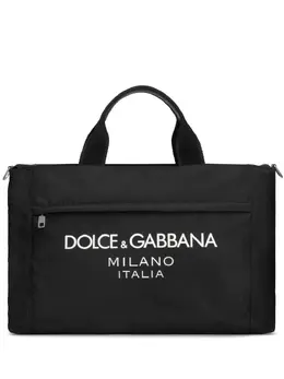 Dolce & Gabbana: Чёрная сумка 