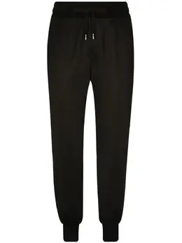 Dolce & Gabbana: Чёрные брюки 