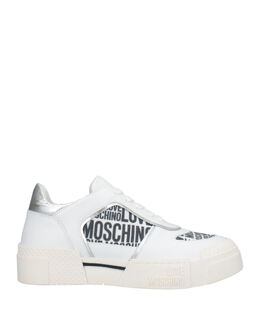 LOVE MOSCHINO: Белые кроссовки 