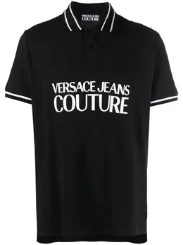 Versace Jeans Couture: Поло с принтом 