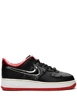 Nike: Чёрные кроссовки  Air Force 1 Low