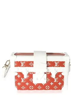 Louis Vuitton: Коричневый клатч 
