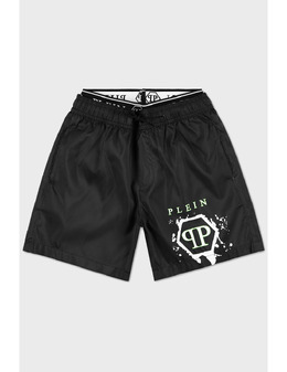 PHILIPP PLEIN: Чёрные шорты