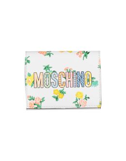 MOSCHINO: Кошелёк с растительным принтом 