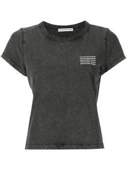 Alexander Wang: Чёрная футболка 