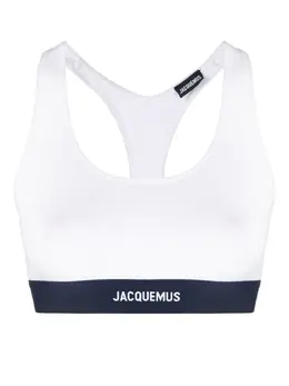 Jacquemus: Белый бюстгальтер