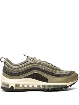 Nike: Зелёные кроссовки  Air Max 97