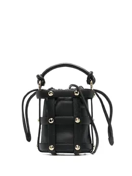 Ferragamo: Чёрная сумка 