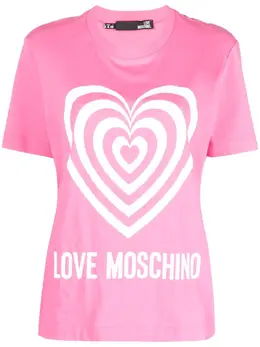 Love Moschino: Футболка с принтом