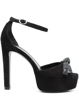 Stuart Weitzman: Чёрные сандалии 