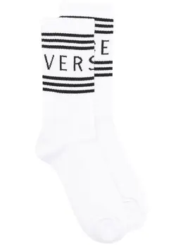 Versace: Белые носки 