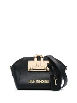 Love Moschino: Чёрная сумка через плечо 